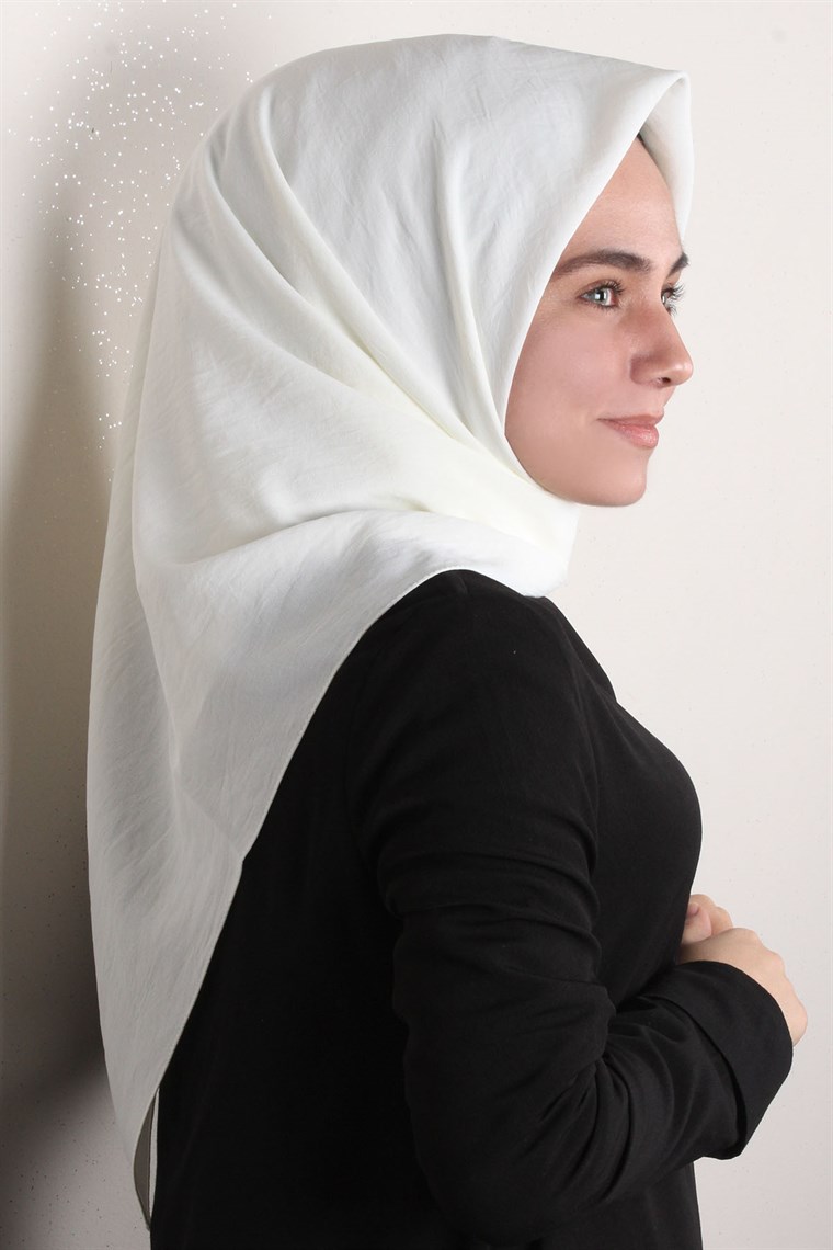 Alfa Medine Eşarp 1813-12 Ekru