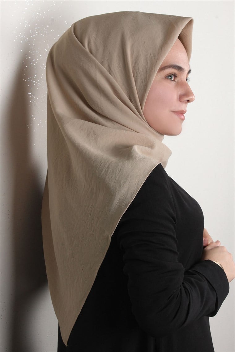Alfa Medine Eşarp 1813-14 Krem