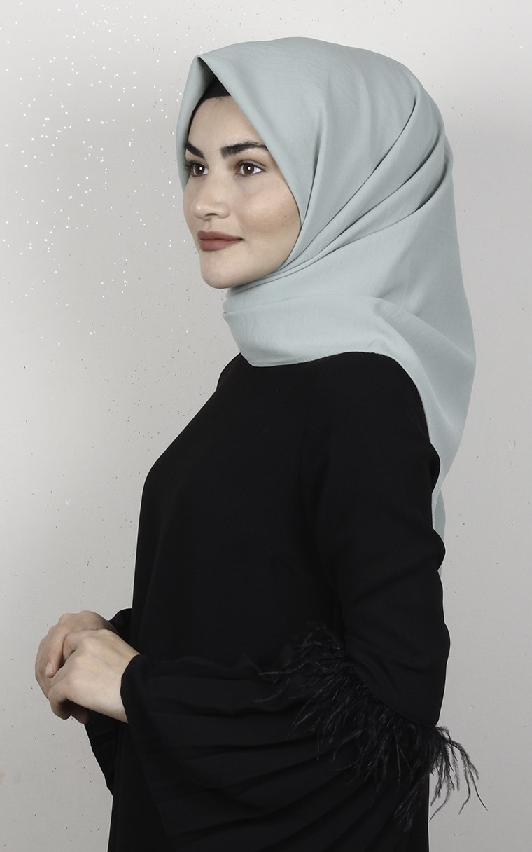 Alfa Medine Eşarp 1813-17 Su Mavisi