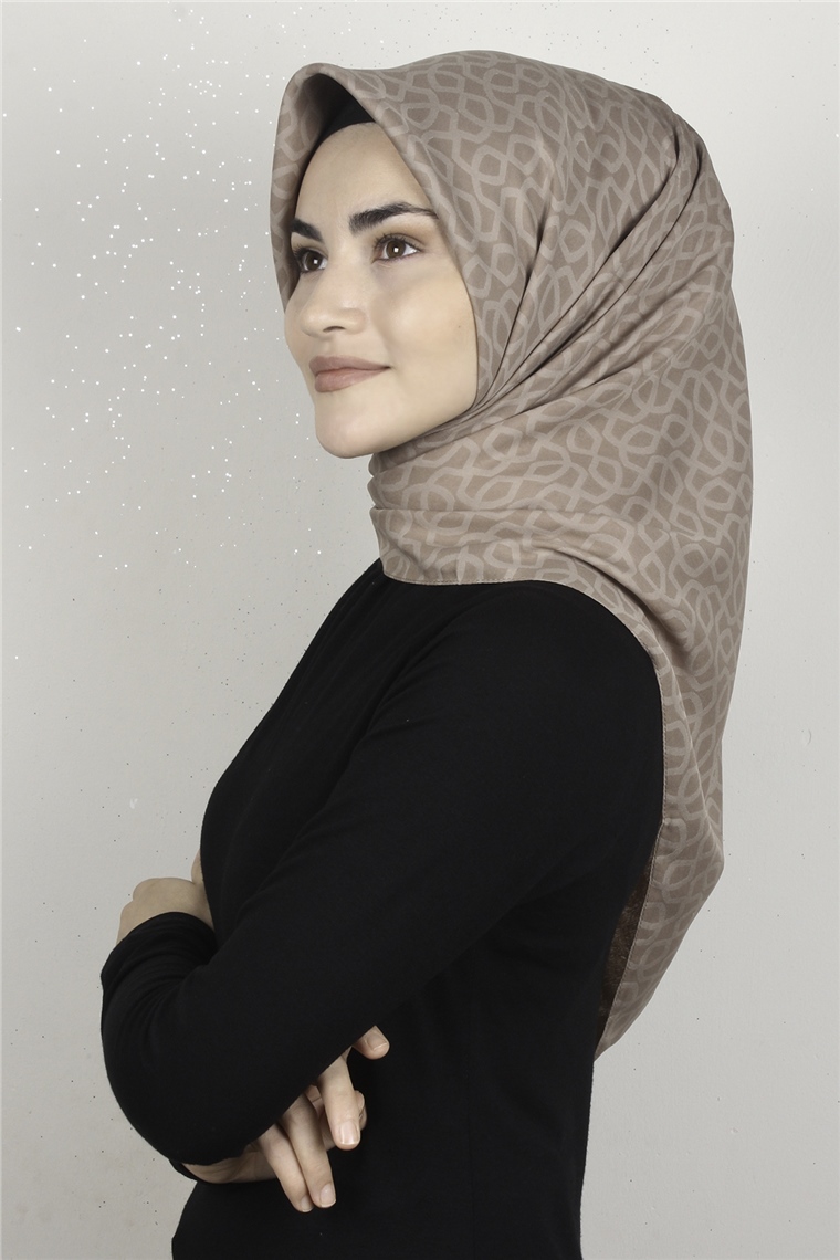 Alya Fresh Eşarp 5252-1 Vizon