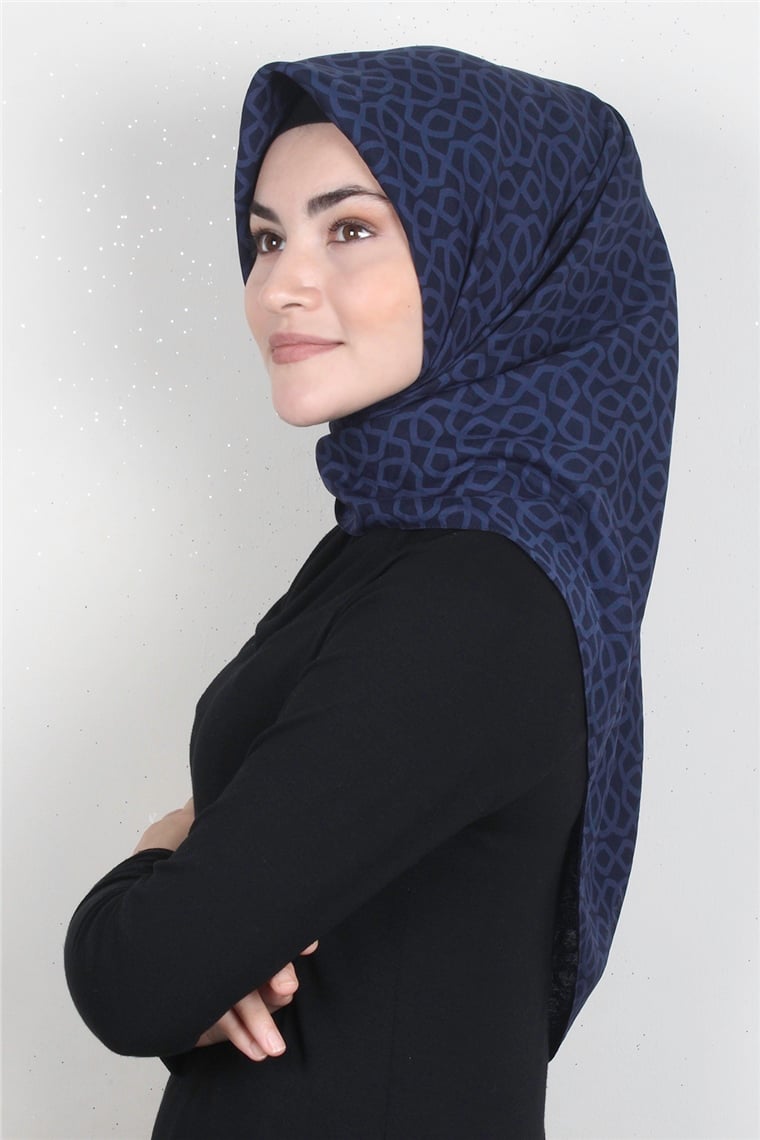 Alya Fresh Eşarp 5252-9 Lacivert