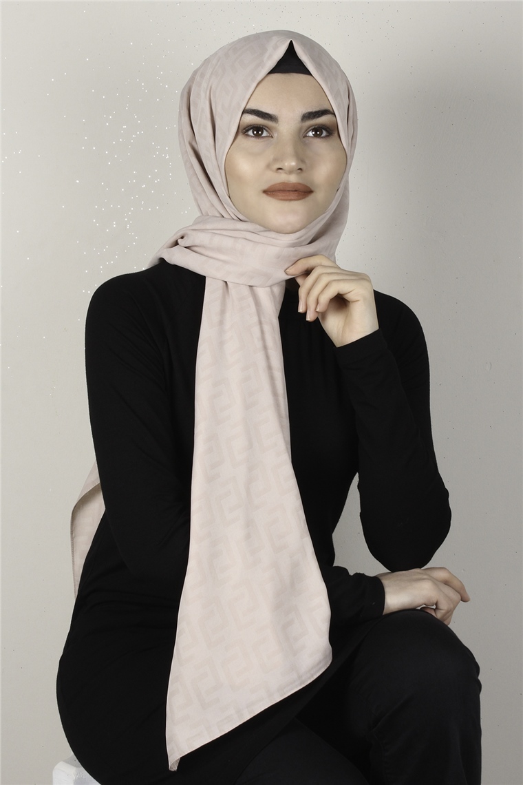 Alya Fresh Şal 2525-18 Bej