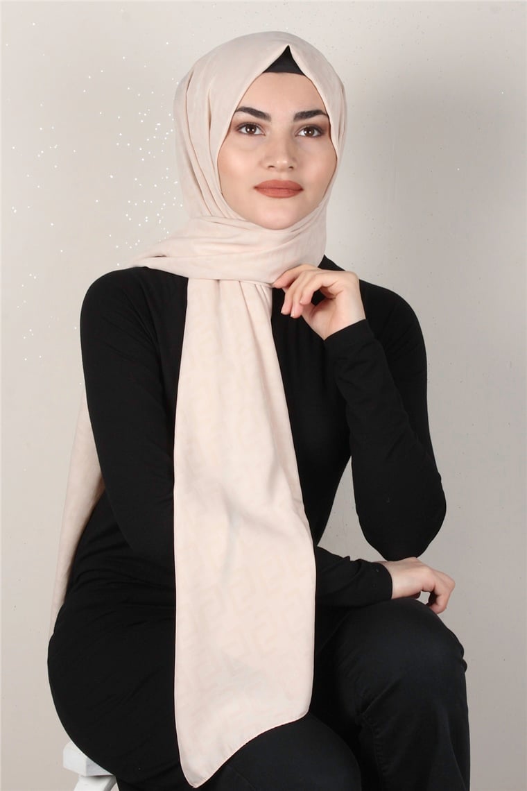 Alya Fresh Şal 2525-6 Krem