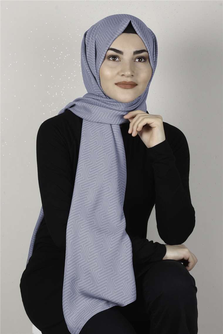 Alya Fresh Şal 2526-14 Gri