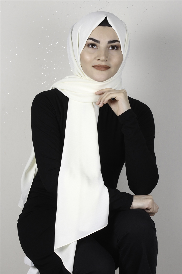 Alya Fresh Şal 2526-2 Krem