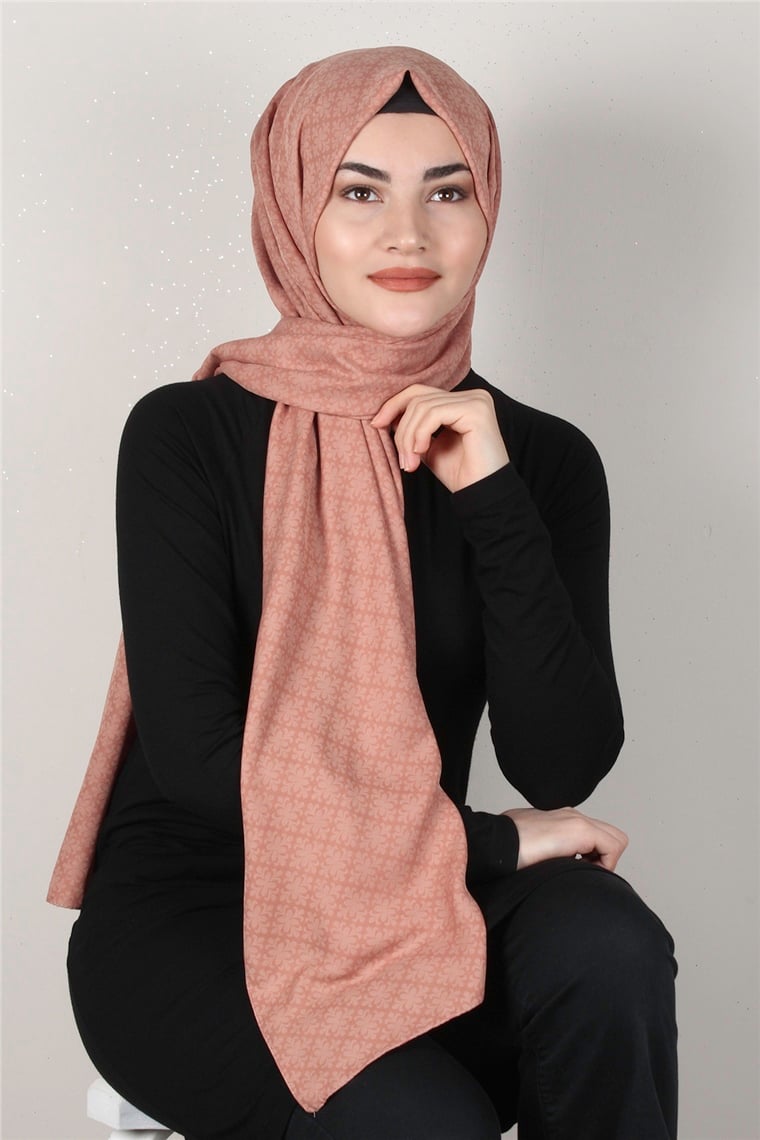 Alya Fresh Şal 2527-2 Şeftali