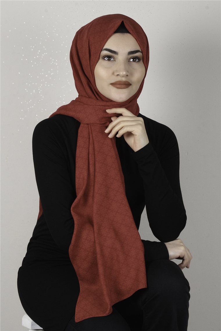 Alya Fresh Şal 2527-21 Kırmızı