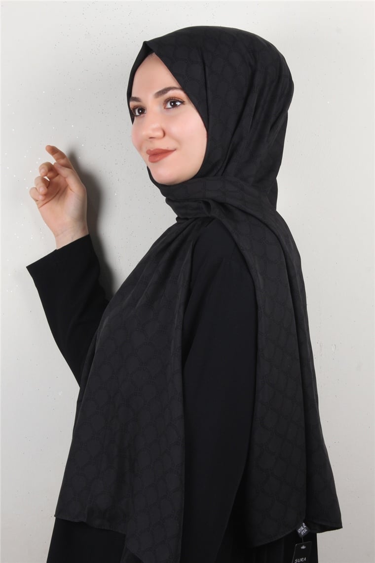 Alya Fresh Şal 2535-14 Siyah