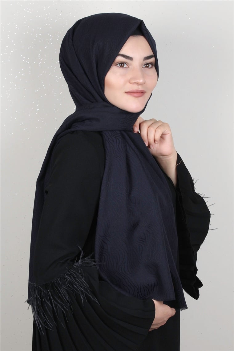Aqua Şal 1461-16 Lacivert 