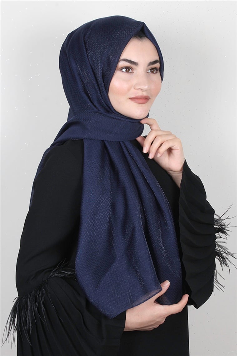 Aqua Şal 1462-26 Lacivert 