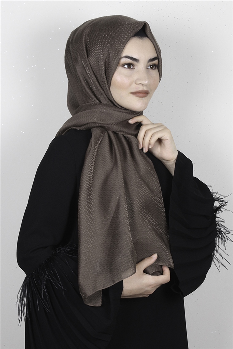 Aqua Şal 1462-4 Kahverengi