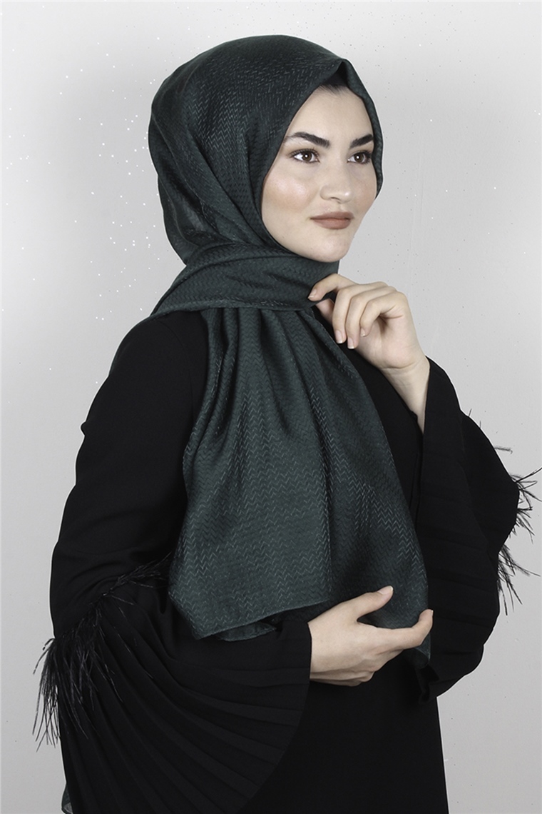 Aqua Şal 1462-7 Zümrüt Yeşili 