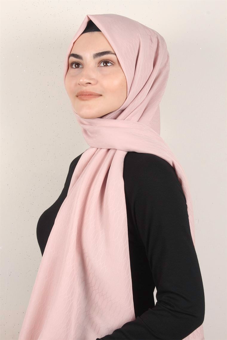 Aqua Şal 1463-14 Açık Pudra