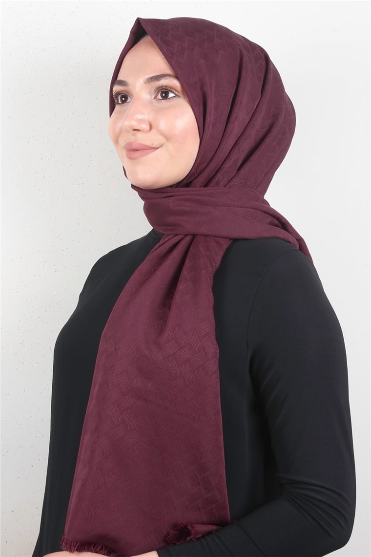 Aqua Şal 1464-1 Bordo
