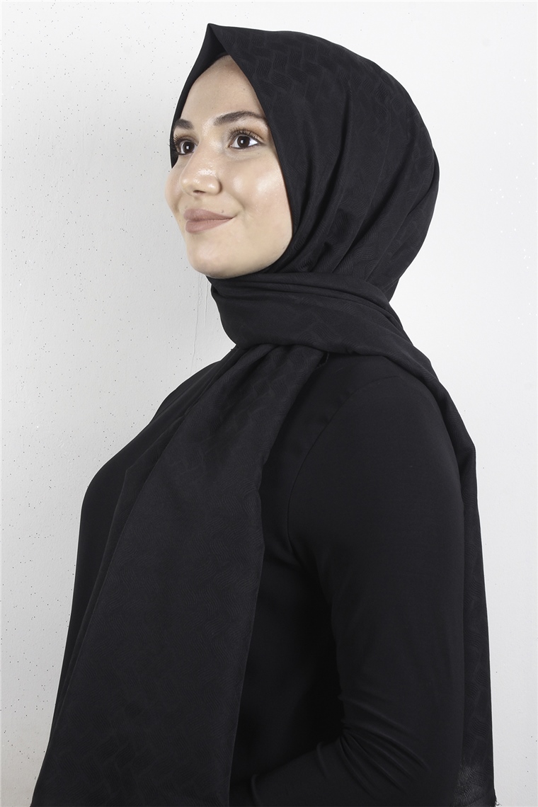 Aqua Şal 1464-4 Siyah