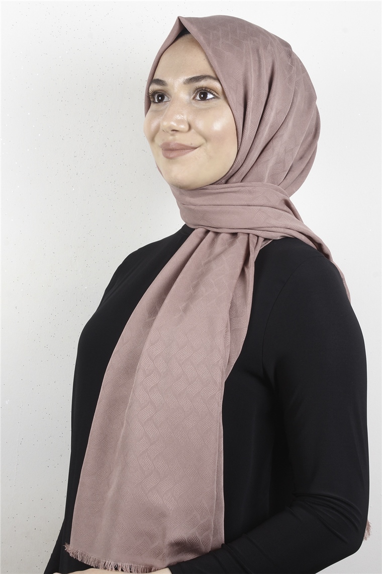 Aqua Şal 1464-8 Gül Kurusu 