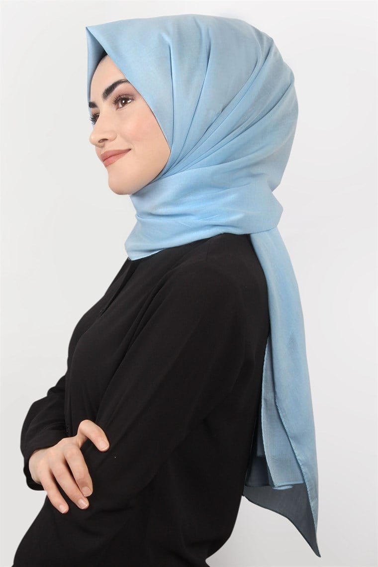 Aqua Şal 1837-17 Mavi