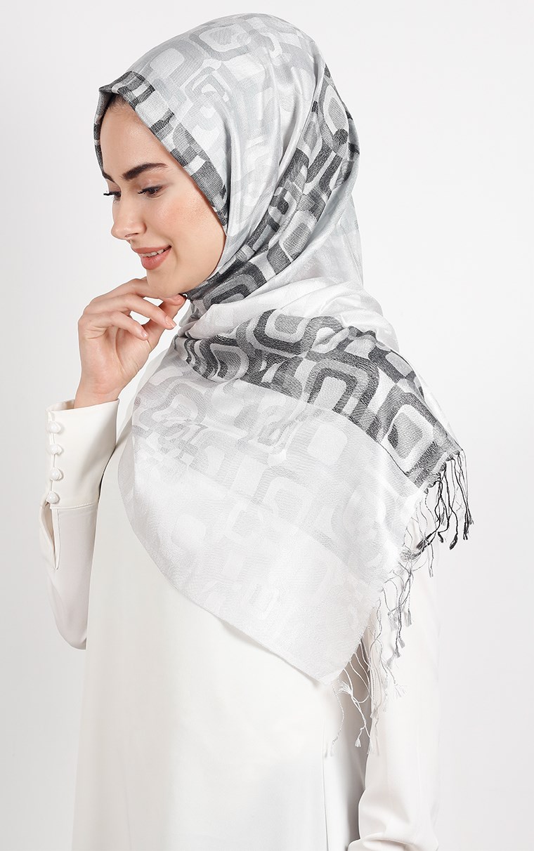 Armanda %18 İpek Şal 5470-20