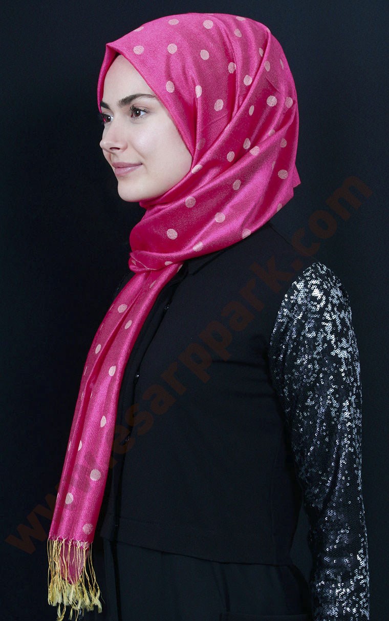 Armanda %18 İpek Şal 5473-13