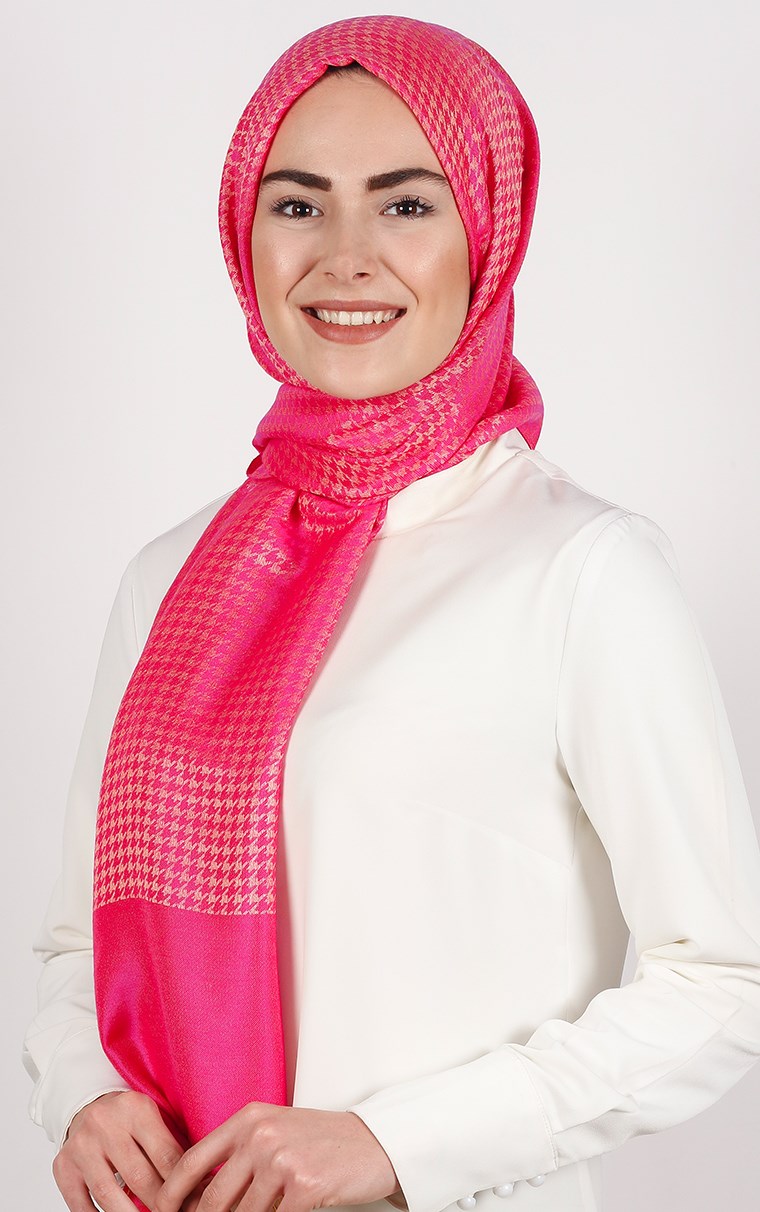 Armanda %18 İpek Şal 5473-33