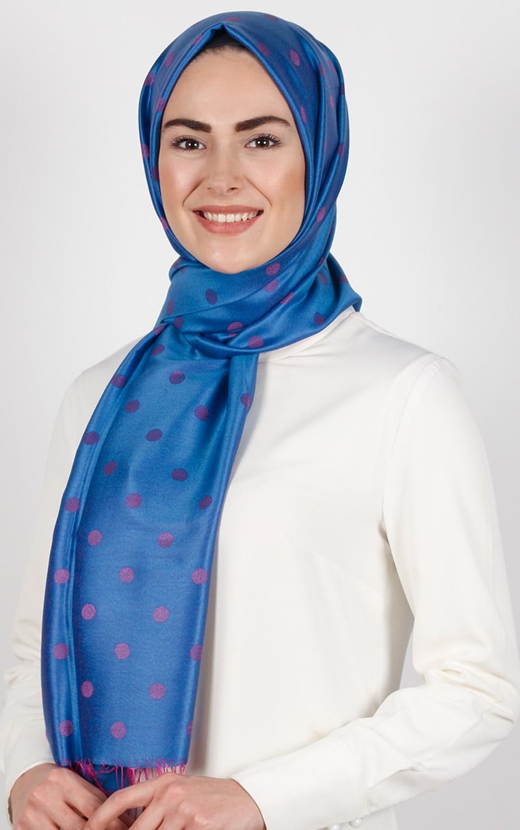 Armanda %18 İpek Şal 5473-34