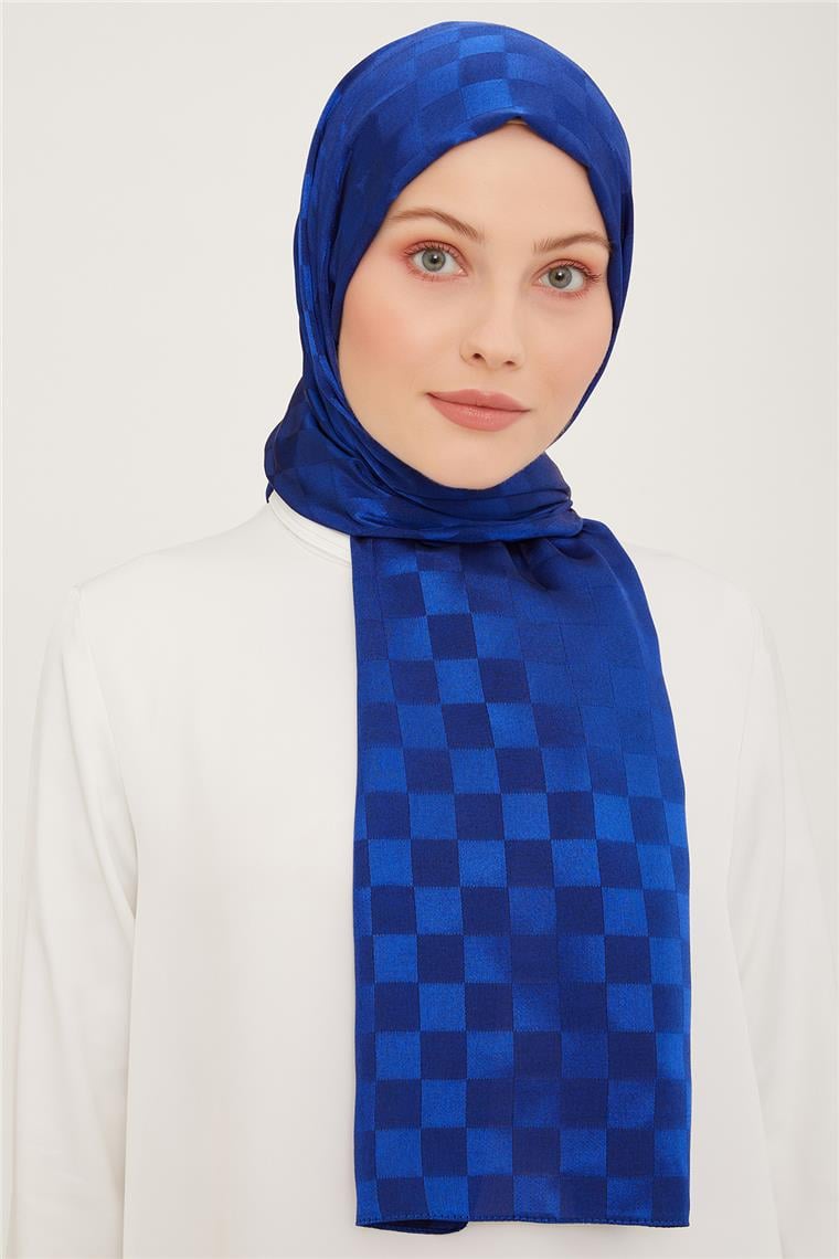 Armine Diamond Şal Dama 3096-11 Saks