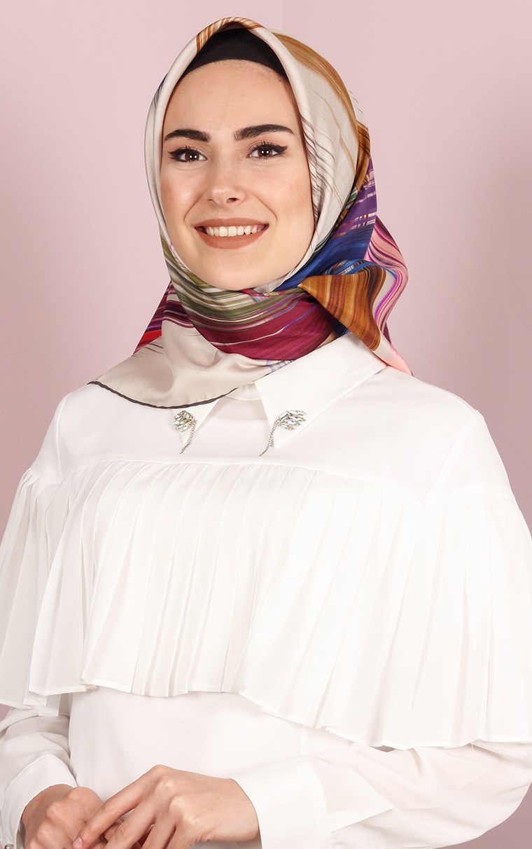 Armine Eşarp 2016 Yaz Sezonu 7457-36