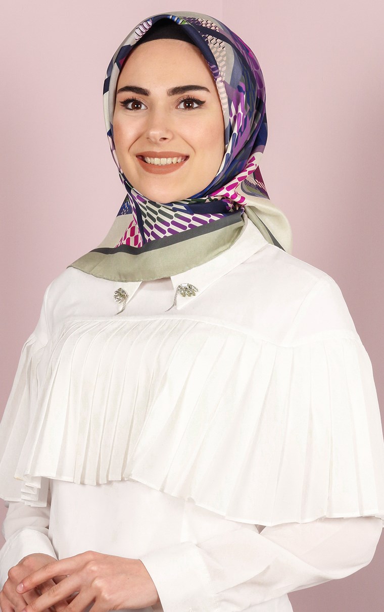 Armine Eşarp 2016 Yaz Sezonu 7485-32