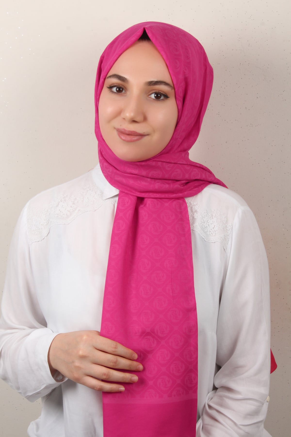 Armine Fresh Şal 3109-18 Şeker Pembe