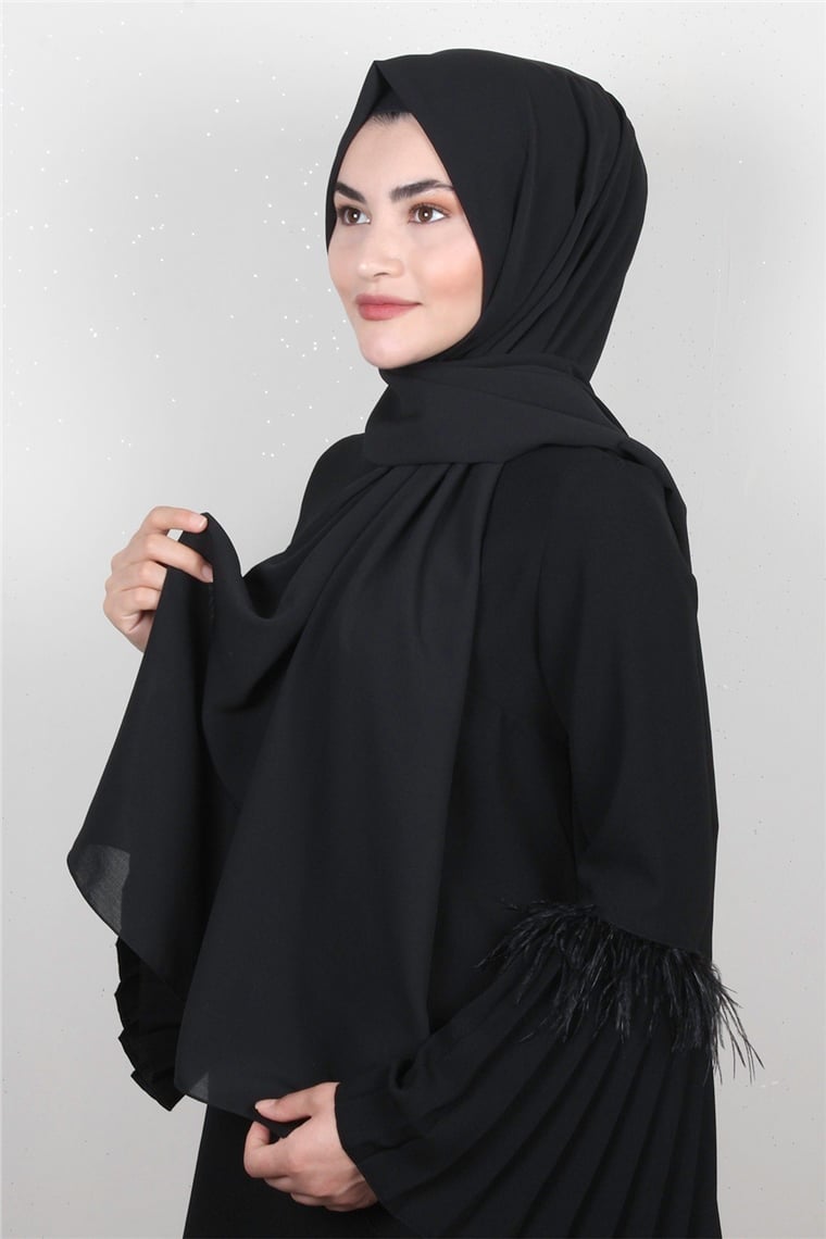 Armine İbiza Şal 2200-8 Siyah