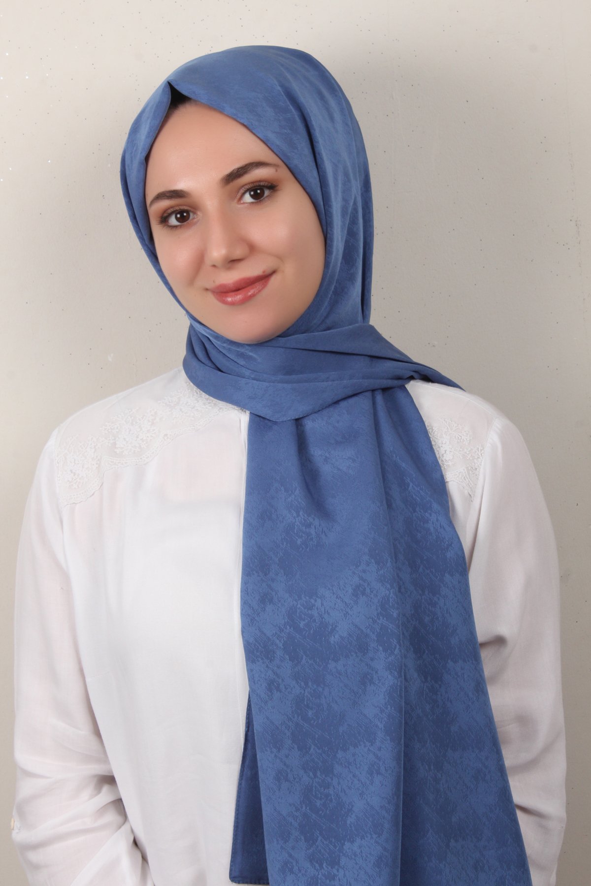 Armine Jakar Capri Şal 3108-7 İndigo