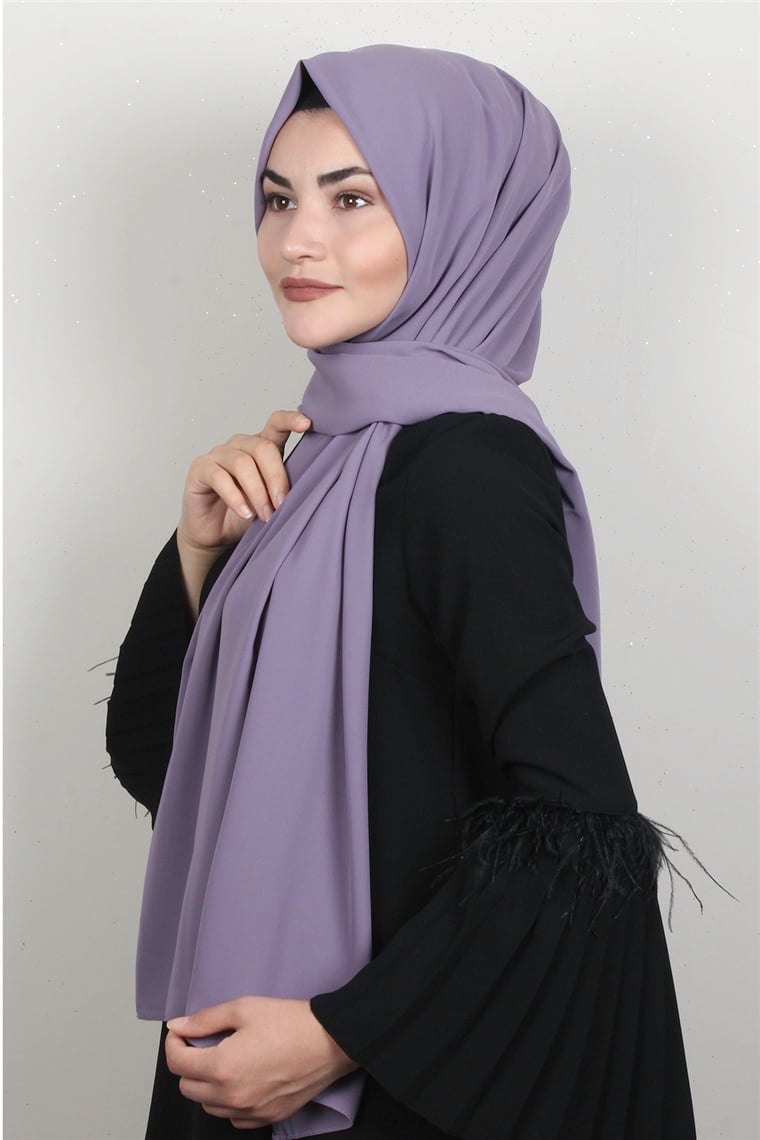 Armine Medine İpeği Şal 3091-1 Leylak