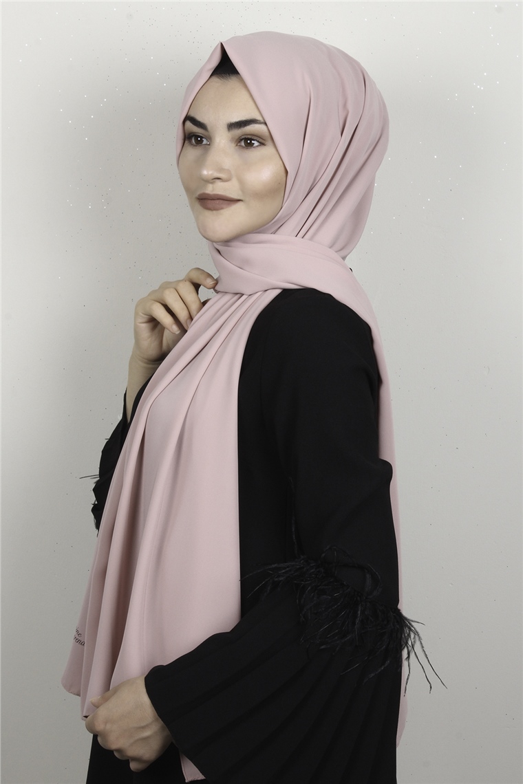 Armine Medine İpeği Şal 3091-20 Pudra