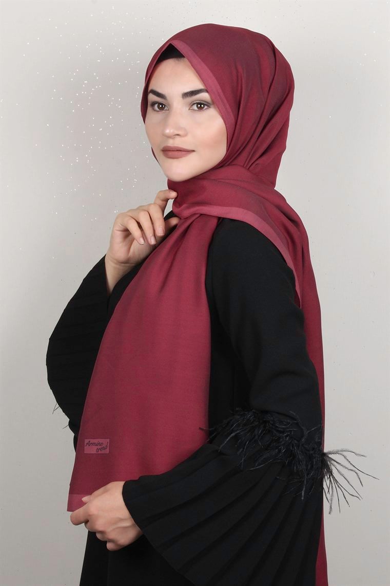 Armine Modal Şal 8687-12 Vişne Çürüğü