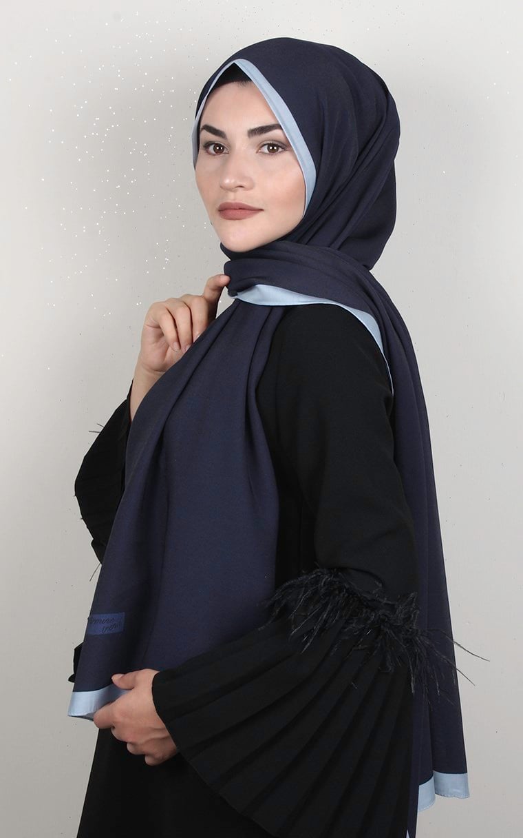 Armine Modal Şal 8687-14 Lacivert 