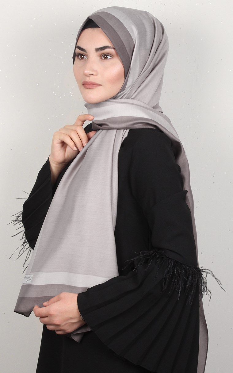 Armine Modal Şal 8687-22 Koyu Kum Beji