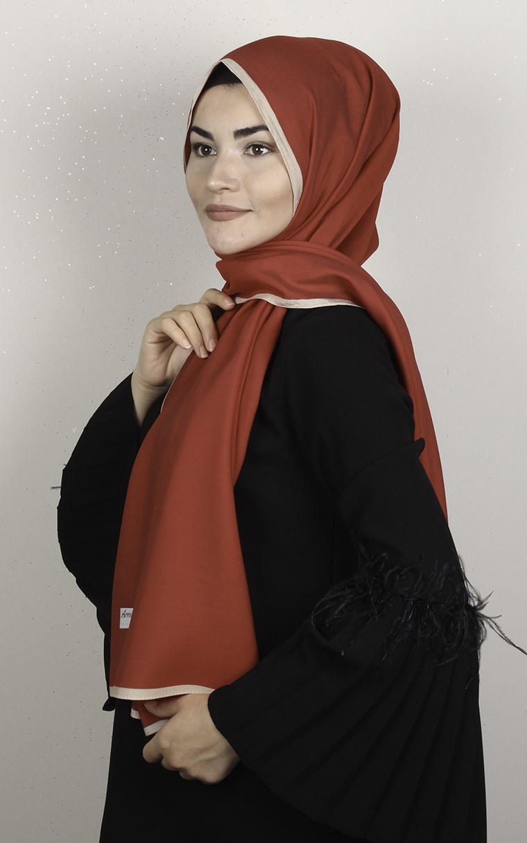 Armine Modal Şal 8687-3 Kırmızı