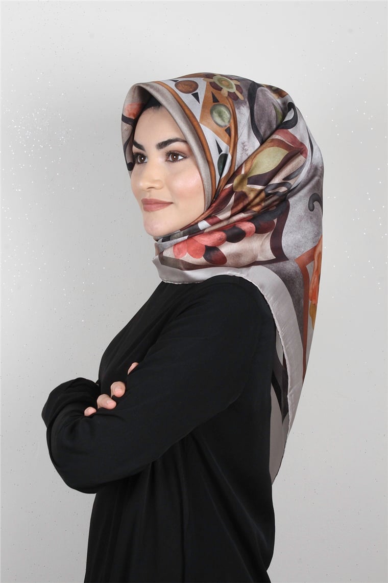 Armine Nostalji İpek Eşarp 7871-43 (Twil İpek)
