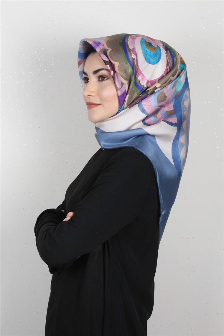 Armine Nostalji İpek Eşarp 7911-23 (Twill İpek)