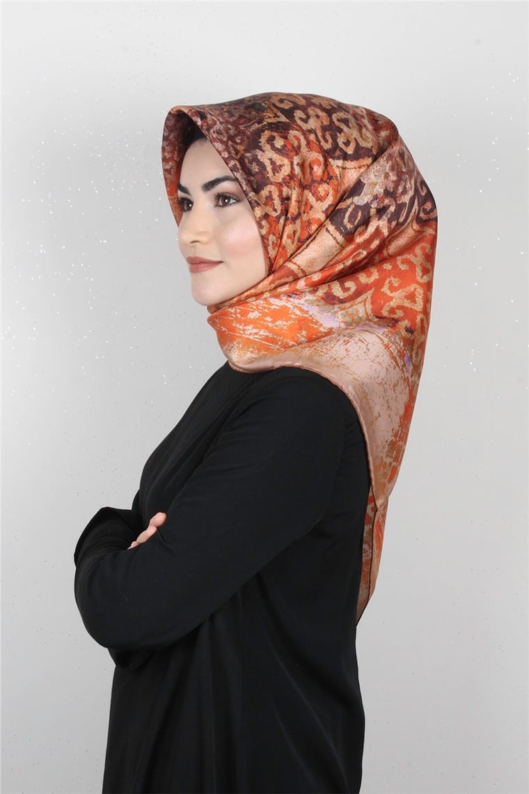 Armine Nostalji İpek Eşarp 8022-01 (Twill İpek)