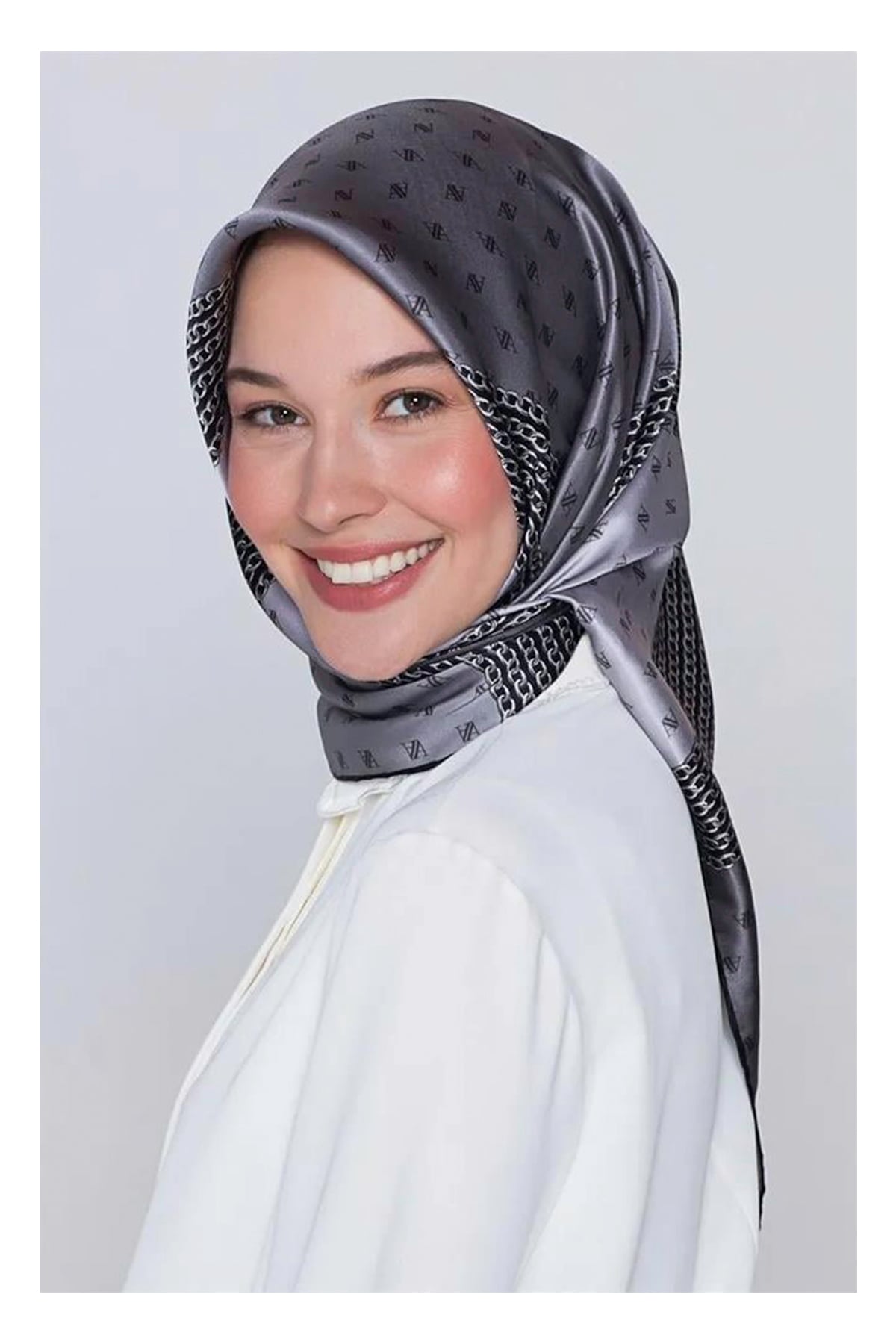 Armine Nostalji İpek Eşarp 8113-08 (Twill)