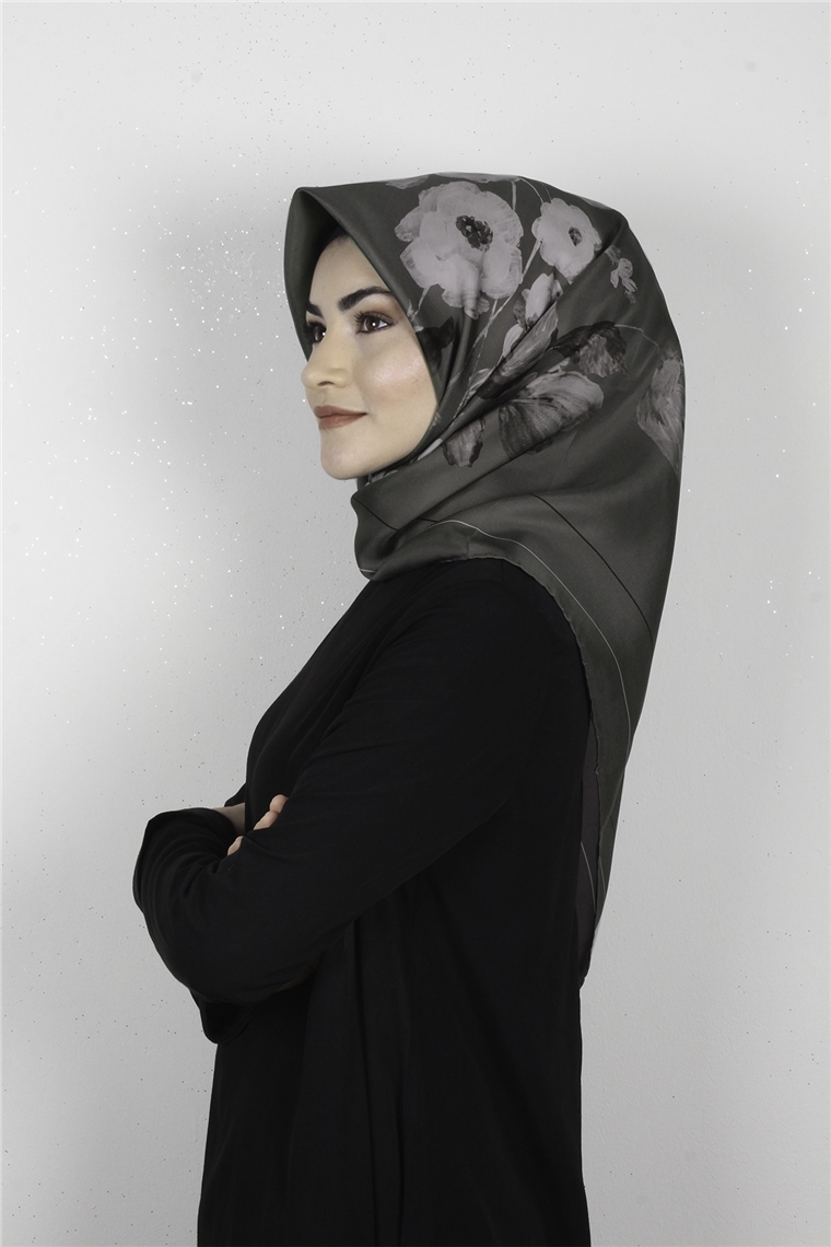 Armine Nostalji İpek Eşarp 8128-03 (Twill İpek)