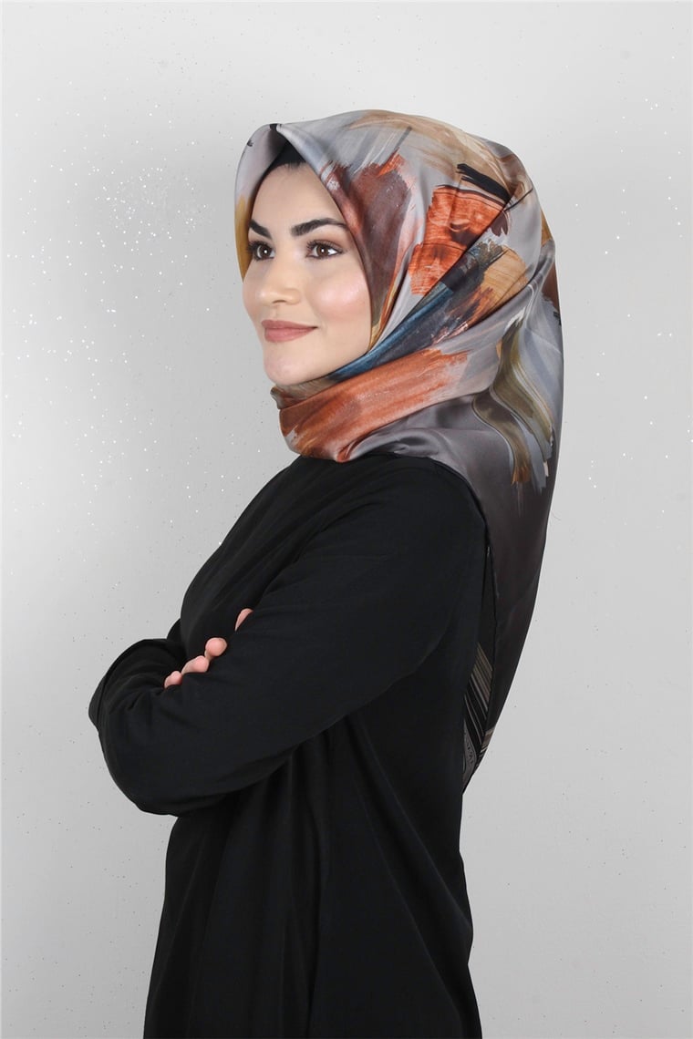 Armine Nostalji İpek Eşarp 8204-08 (Twill İpek)