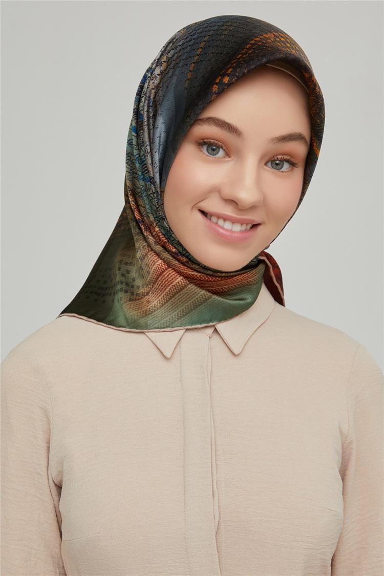 Armine Nostalji İpek Eşarp 86020-04