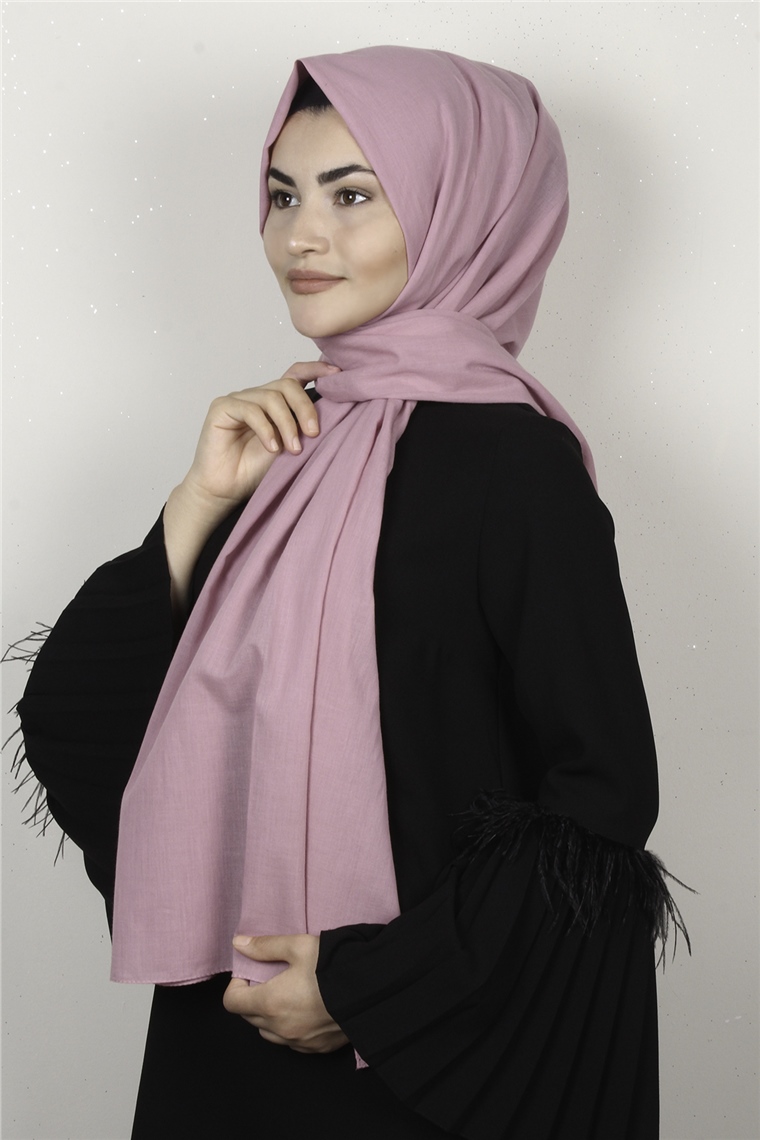 Armine Pamuklu Trend Şal 3000-11 Gül Kurusu