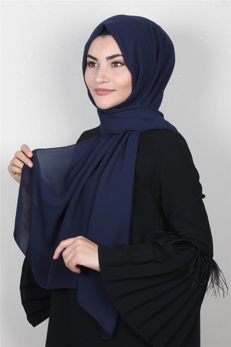 Armine Trend Cazz Şal 3072-11 Lacivert