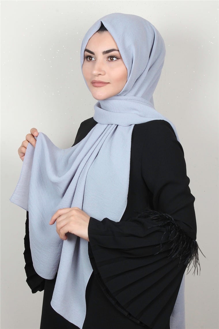 Armine Trend Cazz Şal 3072-21 Buz Mavisi