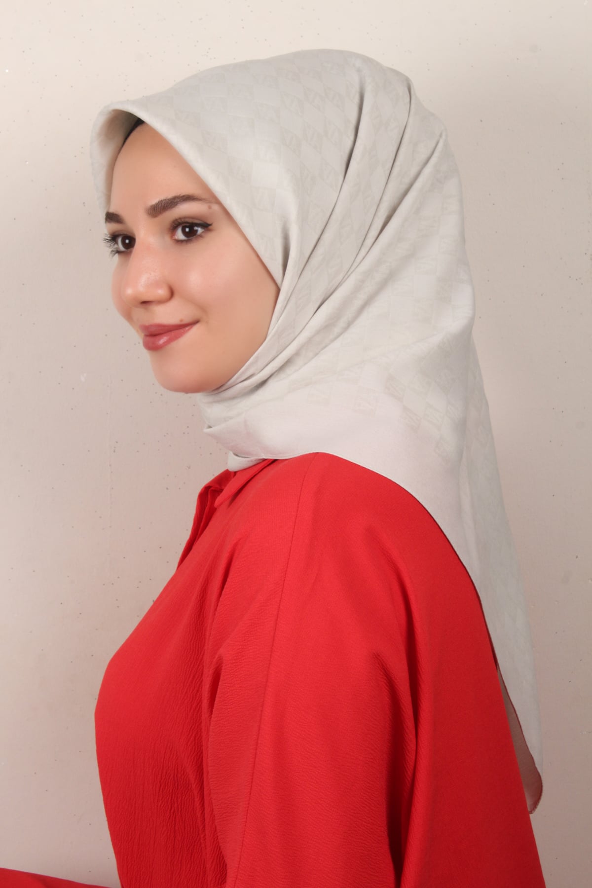 Armine Ultralight Eşarp 3102-3 Gümüş