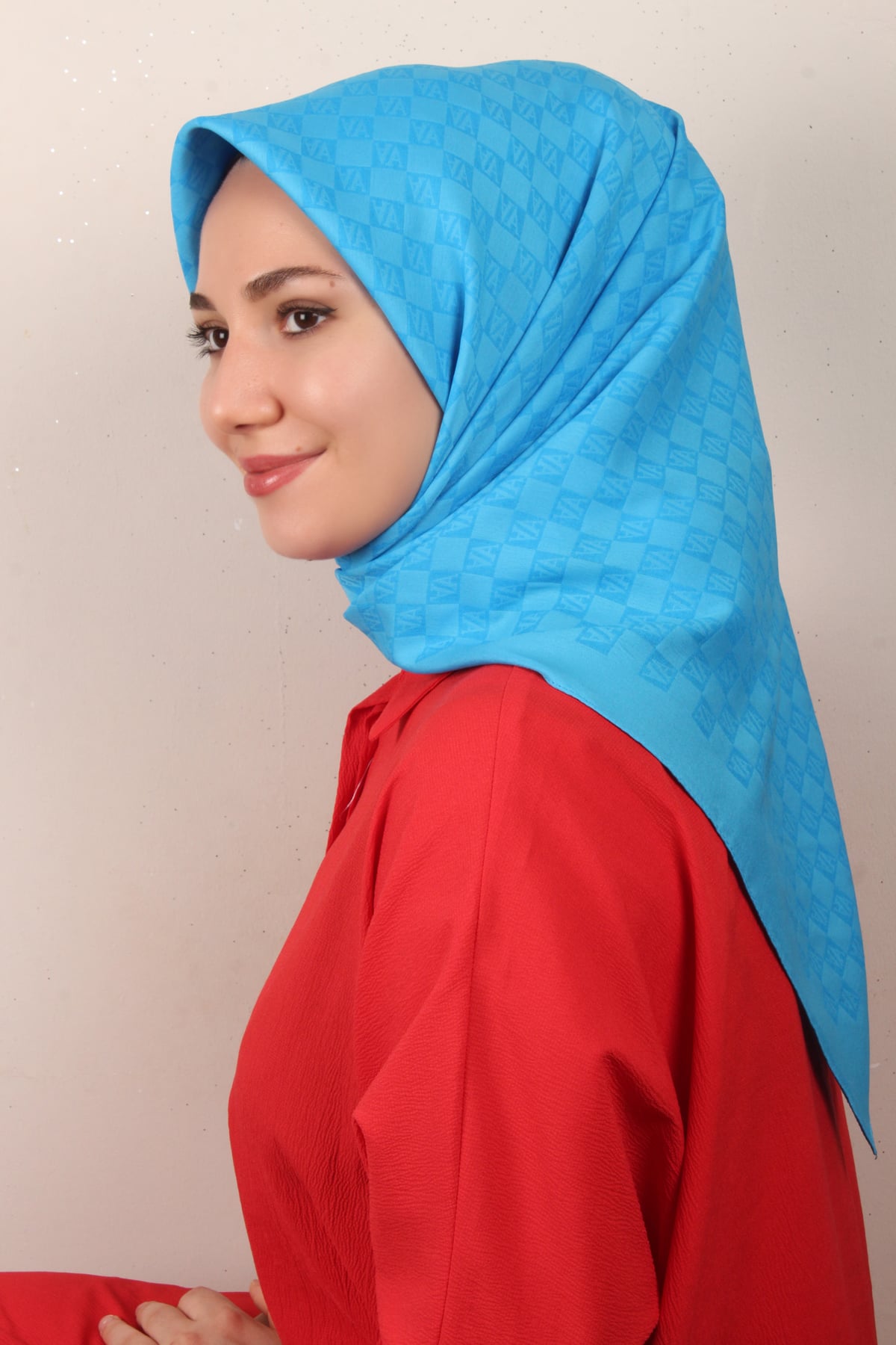 Armine Ultralight Eşarp 3102-5 Açık Mavi