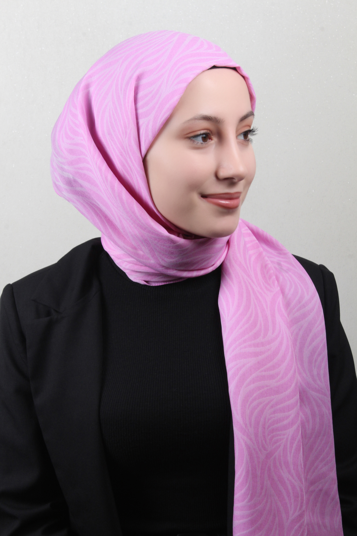 Armine Ultralıght Şal 3111-13 Pembe